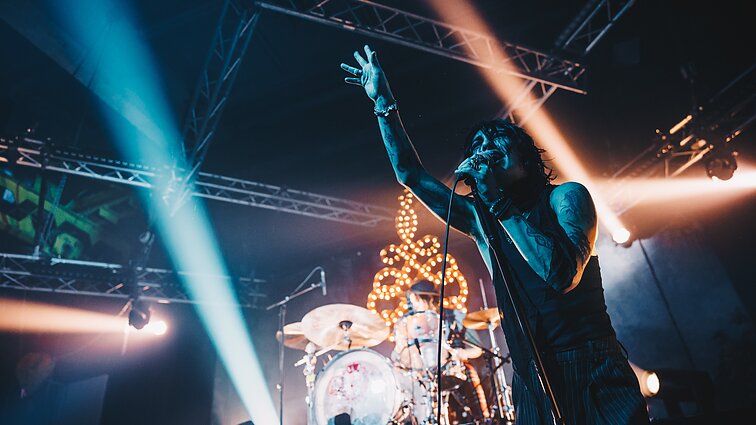 „Palaye Royale“ koncerto akimirka