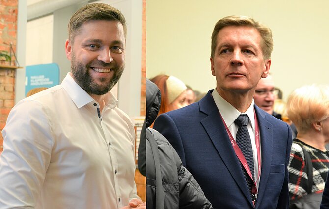 Аудрюс Пятрошюс и Арвидас Вайткус