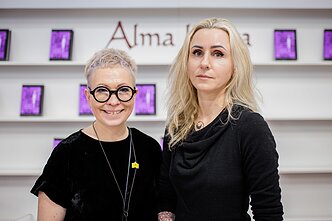 Dalia Musteikytė ir Anna Moon Dalia Musteikytė ir Anna Moon