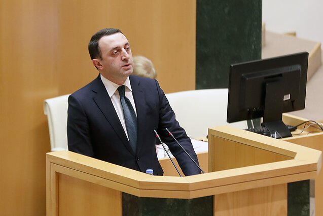 Прем'єр-міністр Грузії та член партії «Грузинська мрія», Іраклі Гарібашвілі