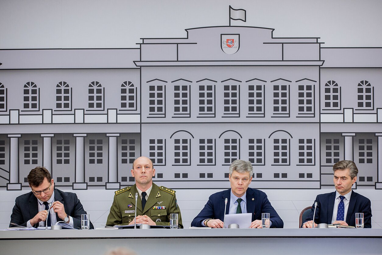 Žvalgyba pristato grėsmių Lietuvai vertinimą Žvalgyba pristato grėsmių Lietuvai vertinimą