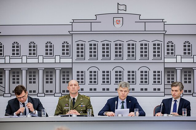 Žvalgyba pristato grėsmių Lietuvai vertinimą Žvalgyba pristato grėsmių Lietuvai vertinimą