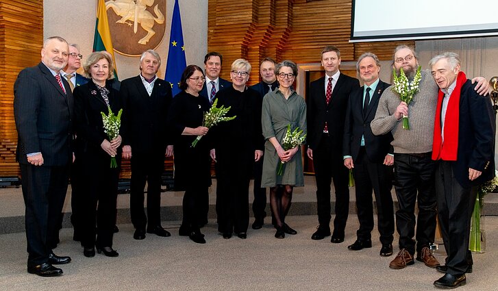 Vyriausybės kultūros ir meno premijos laureatų pagerbimo ceremonija