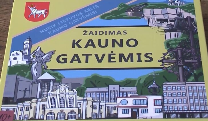 Idėja kitokiam pasivaikščiojimui: siūlo išbandyti stalo žaidimą „Kauno gatvėmis“