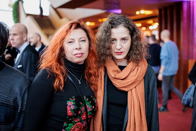 Manto Kvedaravičiaus ir Hanos (Anos) Bilobrovos filmo „Mariupolis 2“ pristatymas LNOBT. Irina Prudkova, Hana Bilobrova Manto Kvedaravičiaus ir Hanos (Anos) Bilobrovos filmo „Mariupolis 2“ pristatymas LNOBT. Irina Prudkova, Hana Bilobrova