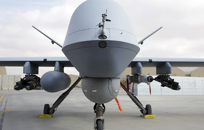 Žinios. Rusijos naikintuvui susidūrus su JAV dronu, amerikiečiai incidentą vadina įžūliu tarptautinės teisės pažeidimu