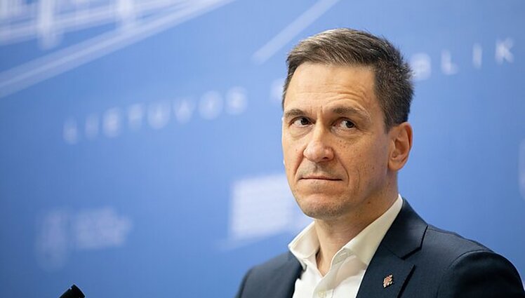 Dainius Kreivys pristato Vyriausybės sprendimus dėl jūrinio vėjo starto ir plėtros Lietuvoje