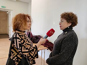 Председатель ЕОЛ Фаина Куклянски (справа) Председатель ЕОЛ Фаина Куклянски (справа)