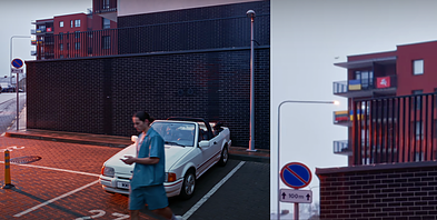 Mae Muller klipe galima pastebėti Lietuvos ir Ukrainos vėliavas