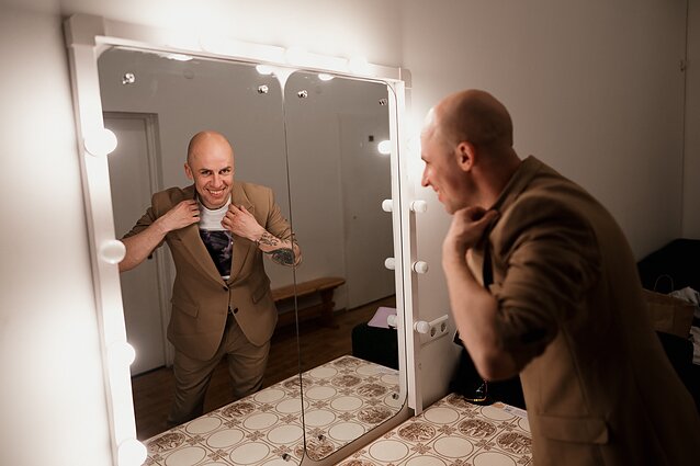 Vido Bareikio koncertų turo akimirka