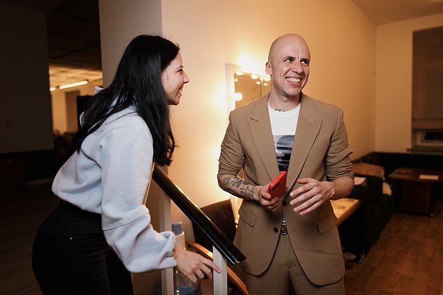 Vido Bareikio koncertų turo akimirka