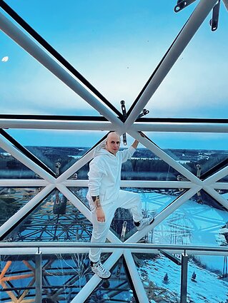 Vido Bareikio koncertų turo akimirka