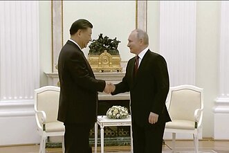 Xi Jinping i Władimir Putin