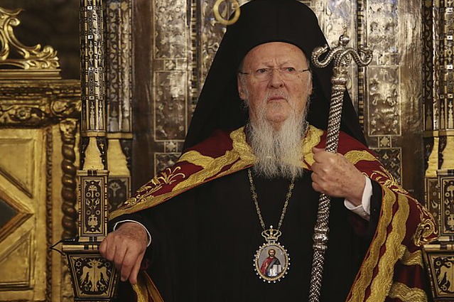 Žinios. Į Lietuvą atvyko Konstantinopolio patriarchas Baltramiejus I