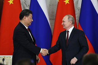 Xi Jinping i Władimir Putin