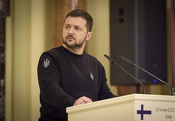 Panorama. Zelenskis teigia Kinijai pasiūlęs prisijungti prie Kyjivo taikos formulės (su vertimu į gestų k.)