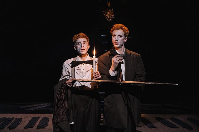 Klaipėdos jaunimo teatro spektaklis „Belaukiant Godo“
