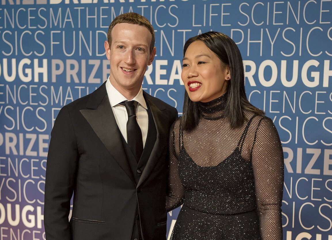  Markas Zuckerbergas ir Priscilla Chan 