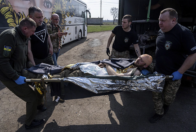 Per Rusijos smūgį humanitarinės pagalbos centrui Ukrainos rytuose žuvo penki žmonės