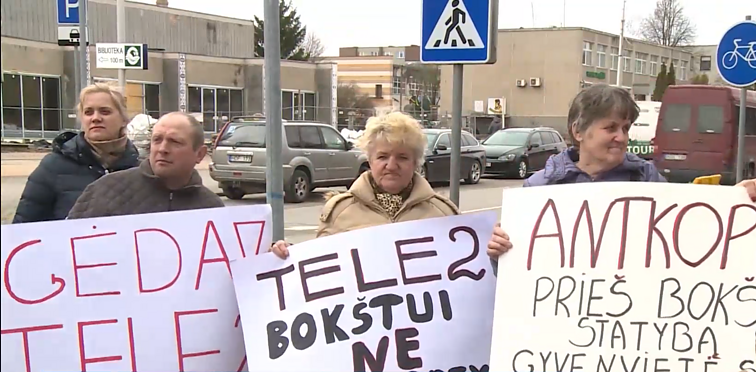 Dalis Klaipėdos rajono gyventojų nepatenkinti telekomunikacijų bokšto statyba: baiminasi dėl sveikatos