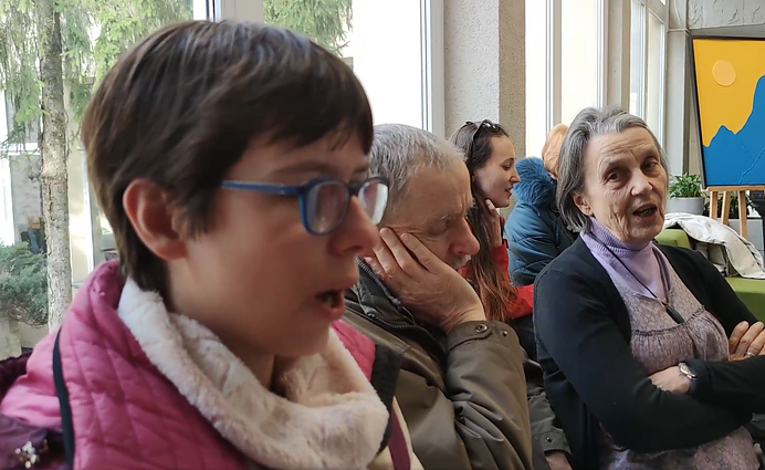 Вечір Стрілецьких пісень в Українському центрі Вільнюса