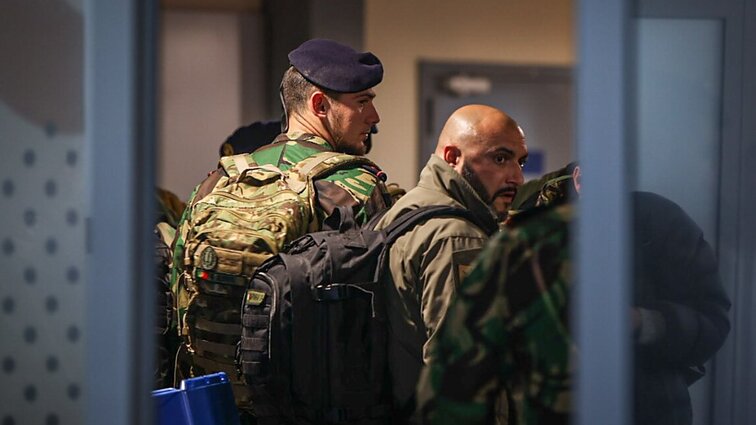 Plechavičiaus poligone skamba Portugalijos himnas: kartu treniruotis atvyko pusantro šimto šios valstybės karių