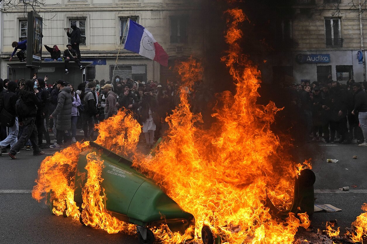 Protestai Paryžiuje