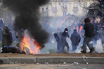 Protestai Paryžiuje