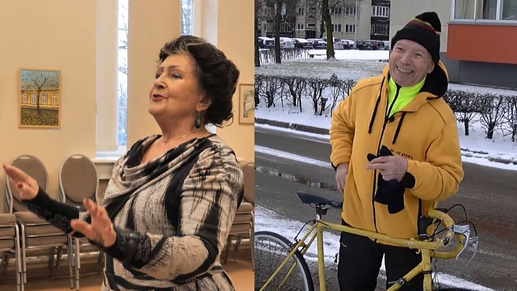 Mano pasas meluoja. Pusiaukelę iki mėnulio dviračiu numynęs Kazimieras, elegantiška choro dirigentė Nijolė ir cukrus mityboje