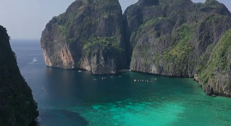 Garsioji Tailando pakrantė: vietos valdžia ieško pusiausvyros tarp saugomos gamtos ir vėl augančių turistų srautų