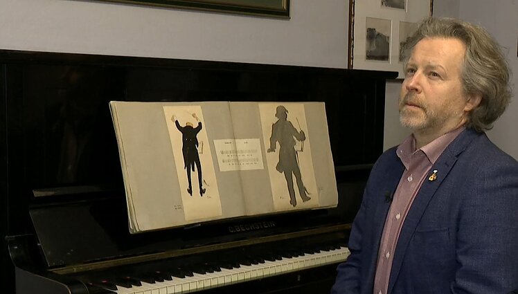 Vienijo visų tautų Vilniaus dailininkus: paroda „Kitoks Čiurlionis. Vilniaus dailės draugijoje“