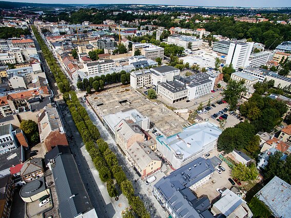 Buvusio „Merkurijaus“ teritorija