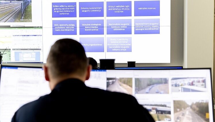 Žinios. Veiklą pradeda NKVC Situacijų centras – realiu laiku stebės nacionalines grėsmes