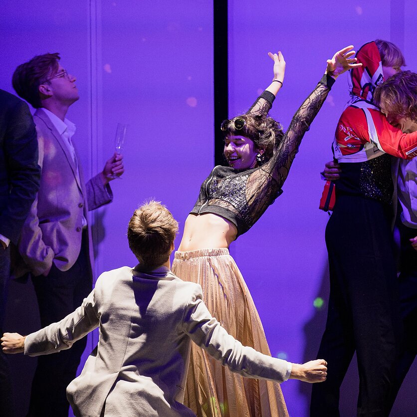 J. Stacevičiaus / LRT nuotr., Konferencija skirta artėjančiai rež. Gintaro Varno premjerai „Puikus naujas pasaulis”