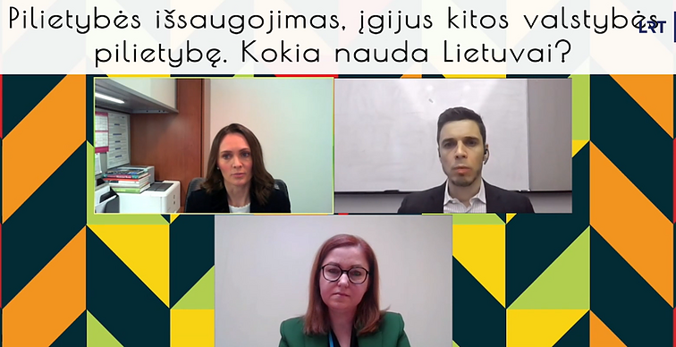 Diskusijos akimirka Diskusijos akimirka