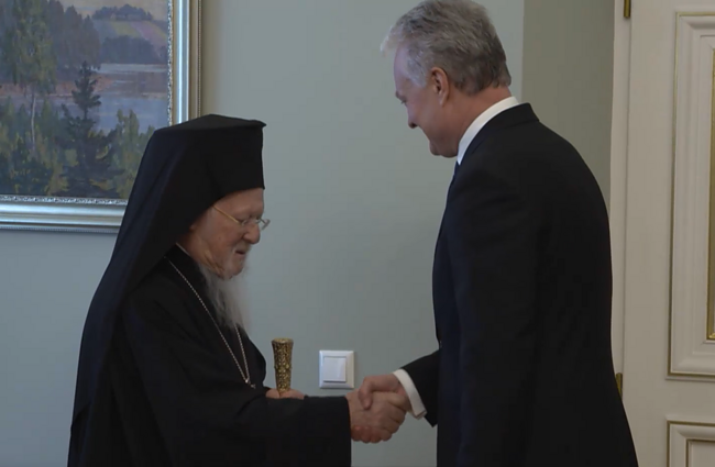 Mūsų rusų gatvė. Konstantinopolio patriarcho Baltramiejaus vizitas į Lietuvą