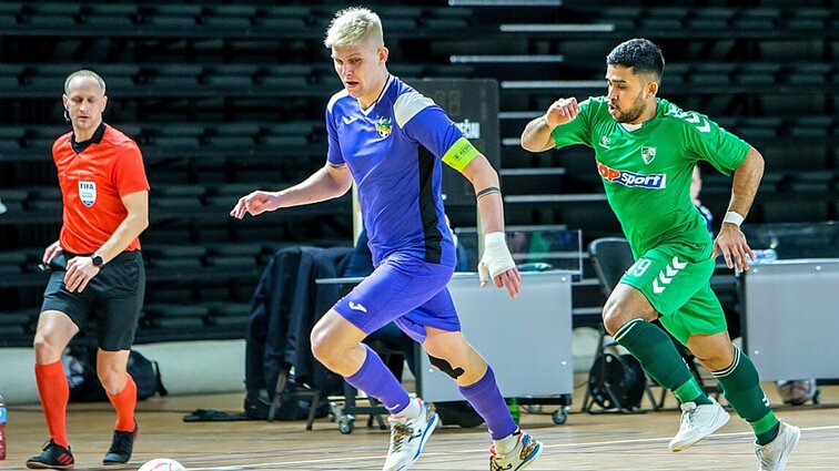 Žinios. Iš Lietuvos salės futbolo rinktinės dėl išpuolio prieš „Kauno Žalgirio“ legionierius šalinamas Jonavos žaidėjas