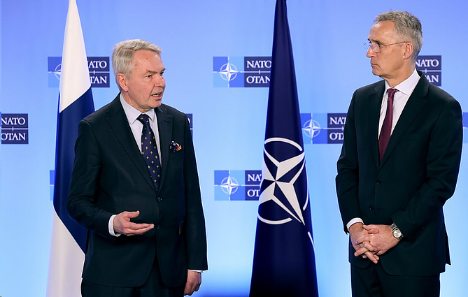 Suomijos įstojimo į NATO ceremonija