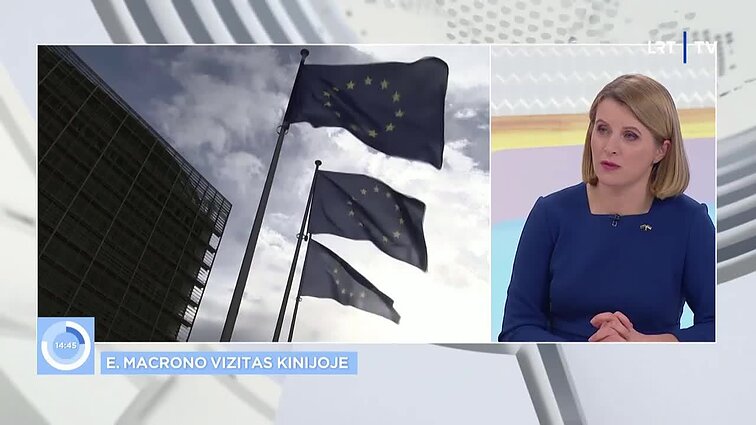 Macrono ir EK pirmininkės vizitai Kinijoje ir skirtingi tikslai: kokia jų reikšmė Europai ir Ukrainai?