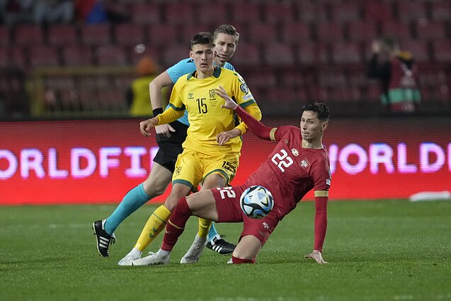 Gvidas Gineitis Lietuvos vyrų futbolo rinktinėje