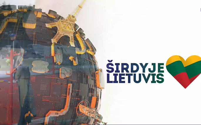 Širdyje lietuvis. Lietuvius sportuoti buriantis Marius, partizanų istorijomis paremta juosta ir pasaulio lietuvių mokyklos