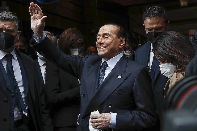 Žinios. Buvusiam Italijos premjerui Berlusconi diagnozuota leukemija