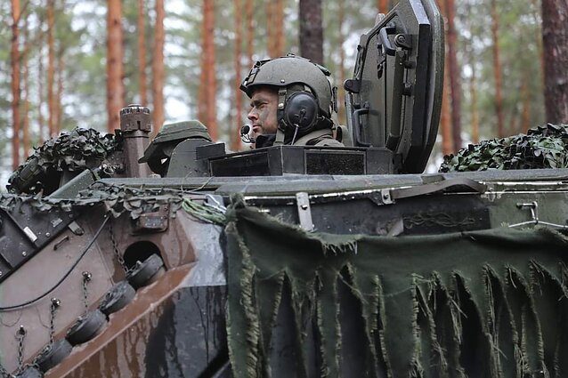 NATO kariai pratybose „Rising bull“