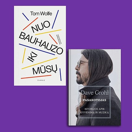 Ką man skaityti? „Nuo Bauhauzo iki mūsų“ ir begalinė aistra muzikai prisiminimų knygoje „Pasakotojas“