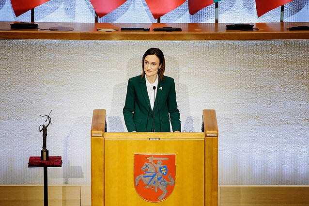 Przewodnicząca Sejmu Viktorija Čmilytė-Nielsen