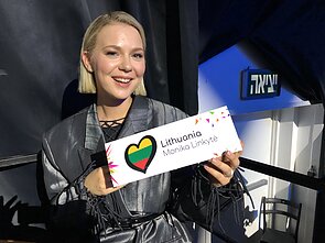 Monika Linkytė Izraelyje