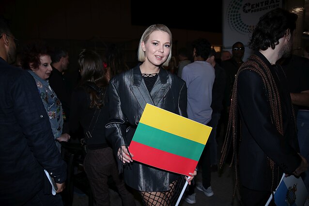 Monika Linkytė Izraelyje