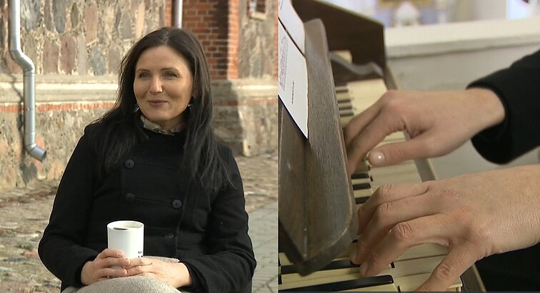 Šunskų miestelio vargonininkė Eglė: tyla yra gyvybės šaltinis, viskas gimsta iš jos