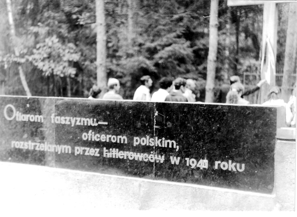 ZPL w Katyniu w 1989 r.