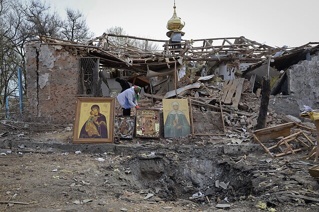 Žinios. Minint stačiatikių Velykas, Mykolajive per Rusijos bombardavimus žuvo du paaugliai
